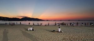 Can this be real? Patong Beach sunset
