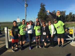 L-R: Dimitri Rivera, Anthony Pizziol, Joanne Sanders, Alex Nabrynski, Camila Matthews, Stephanie Villasenor, Trevor Potter, Lisa Scanlon